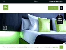 Tablet Screenshot of hotelsbho.com